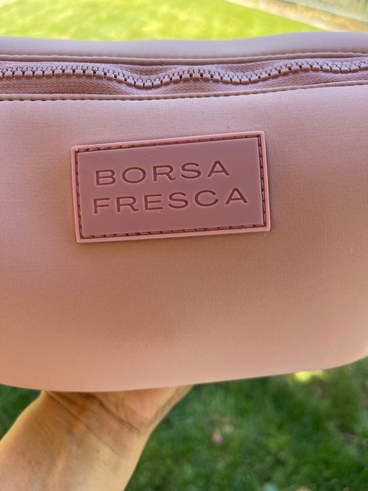 BLUSH PINK BORSA FRESCA COSMETIC BAG