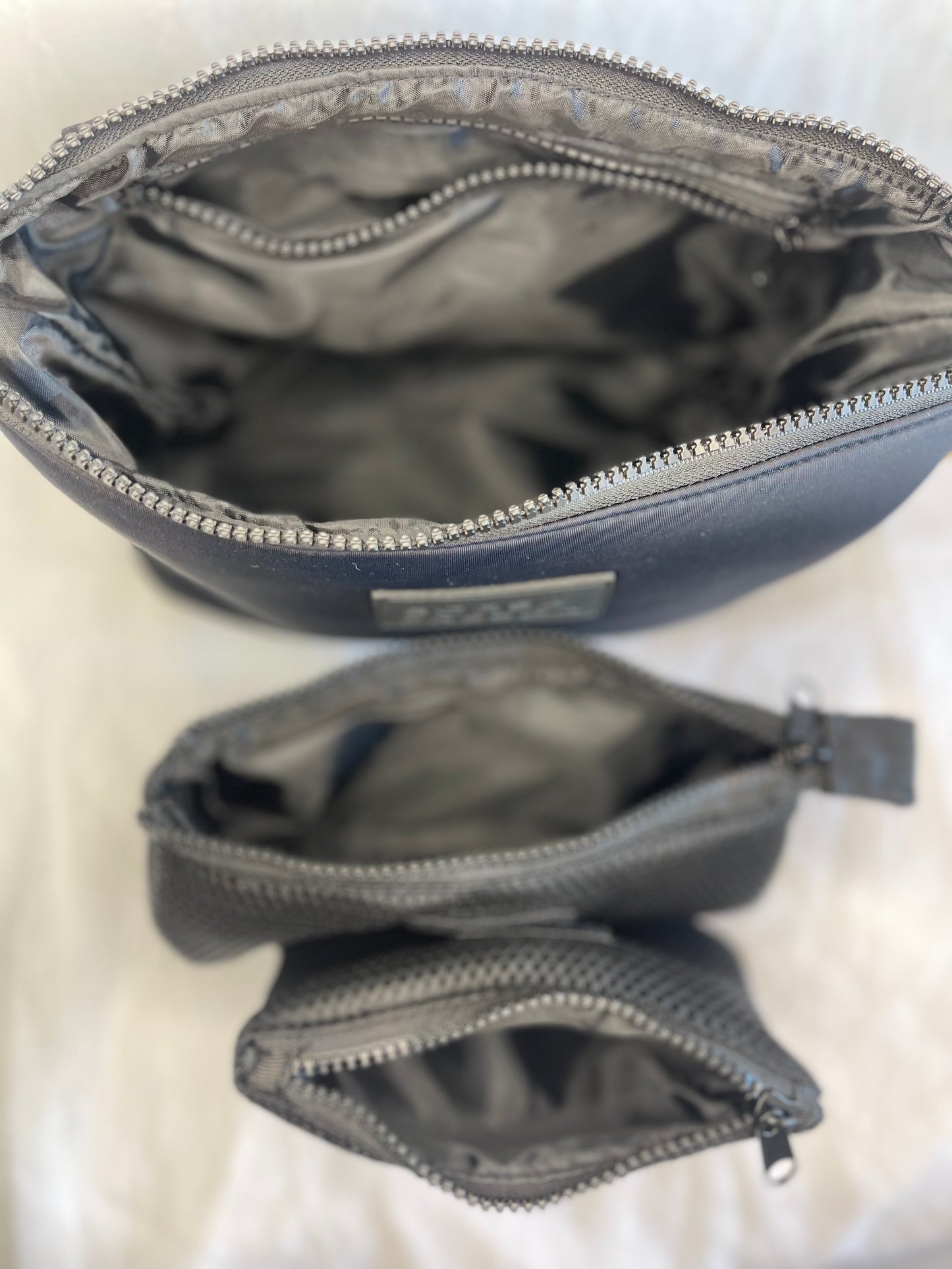 CHARCOAL BORSA FRESCA COSMETIC BAG